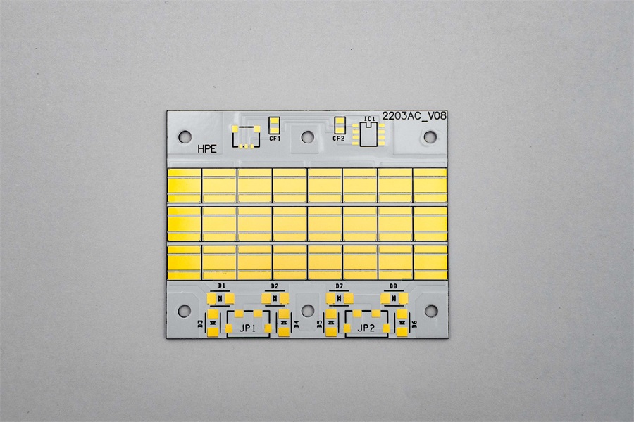 Flat LED ceramic bracket